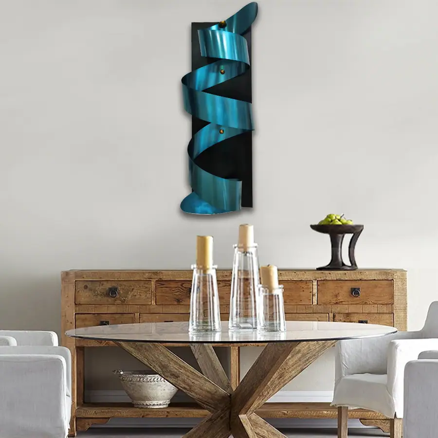 Metal wall art
