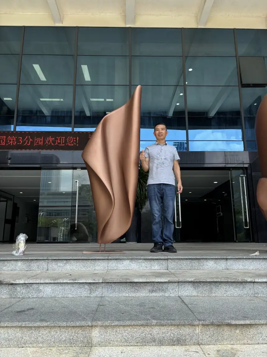 Sailboat sculpture