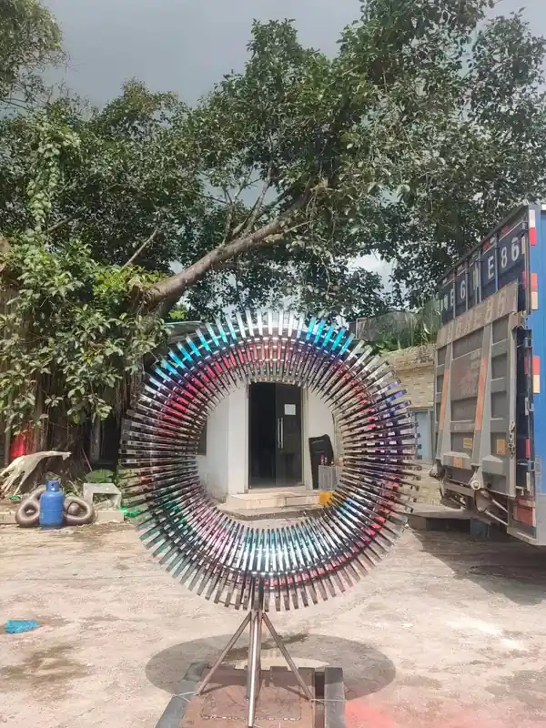 Metal Art Installation