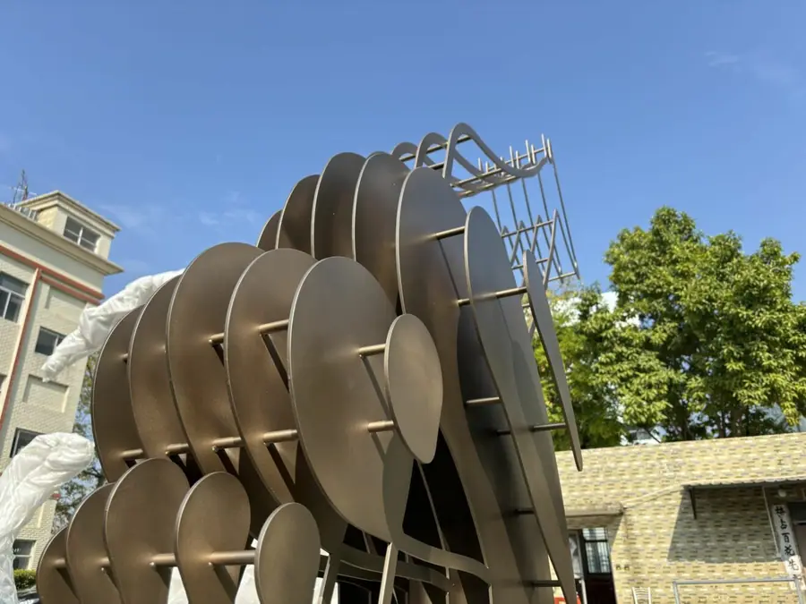 abstract giraffe