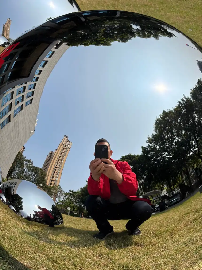 hemispherical sculpture