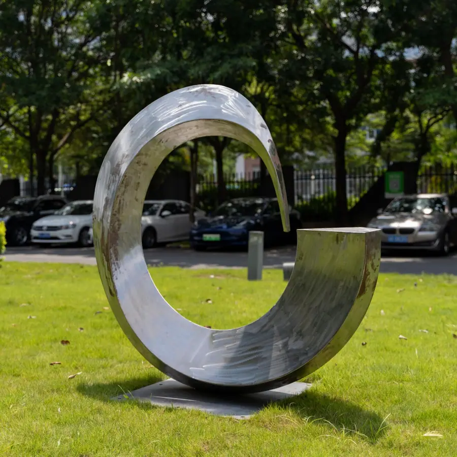 Stainless Steel Abstract Sculpture