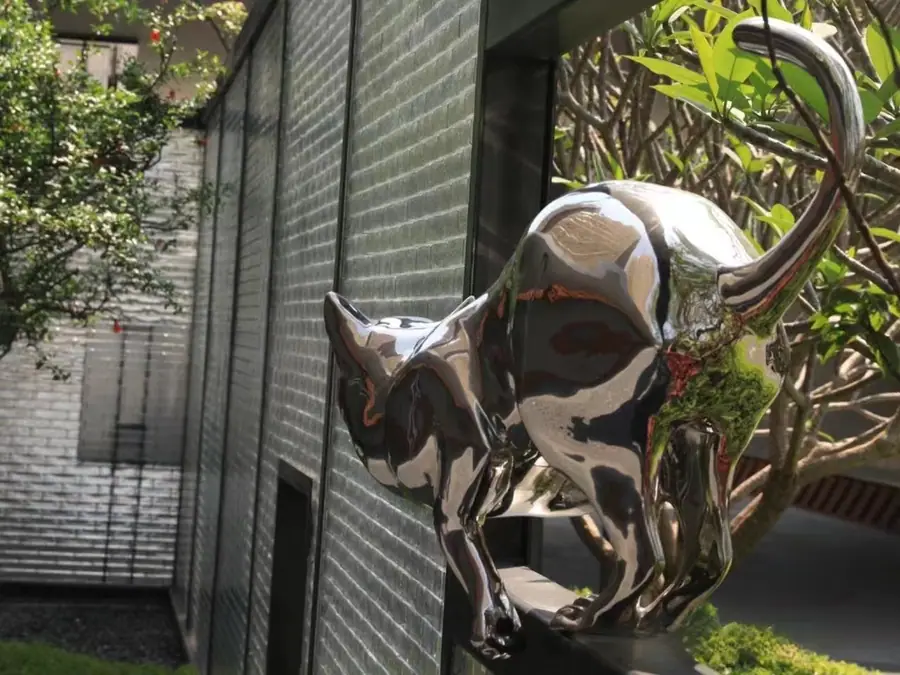 Exquisite cat sculpture series: light up your living space!