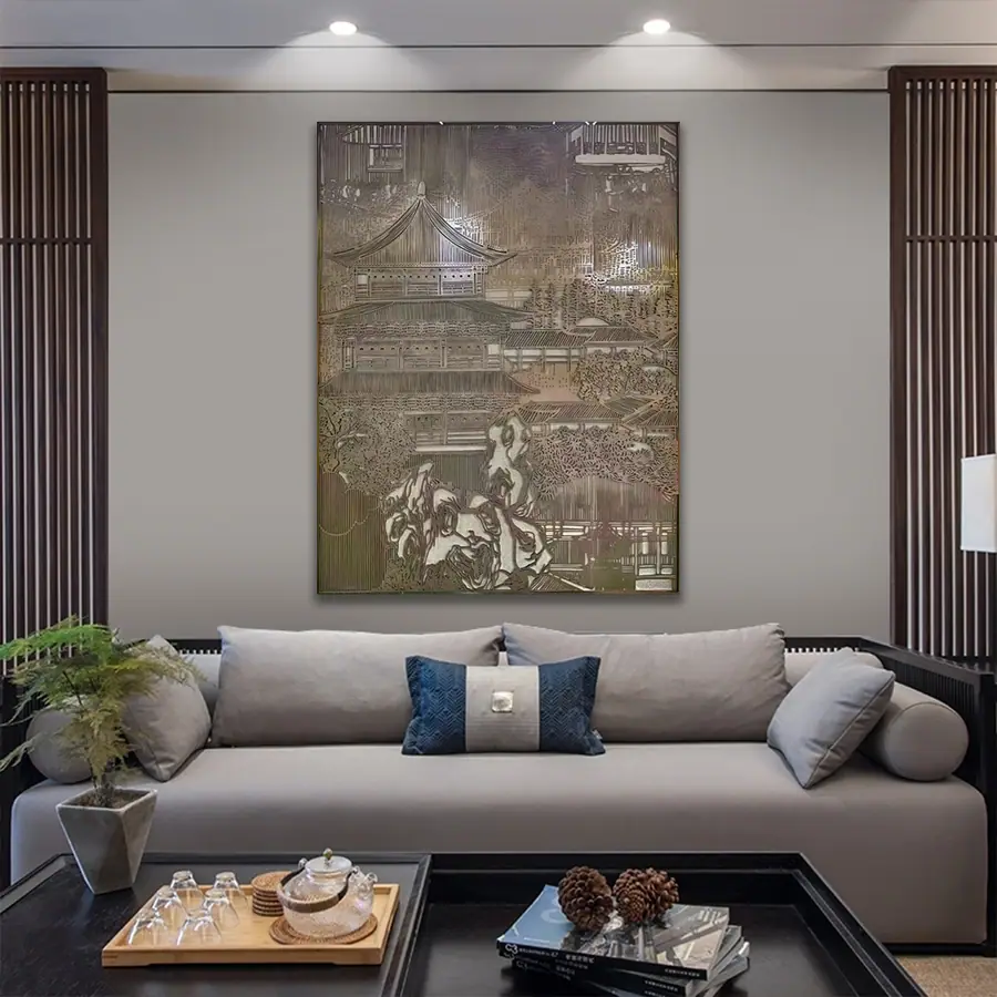 Metal wall art