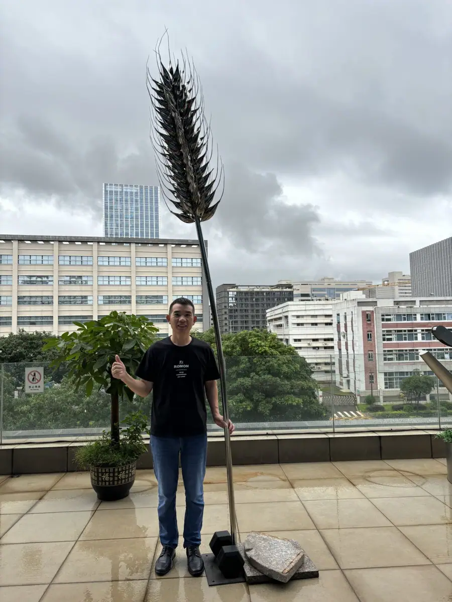 Wheat Sculpture