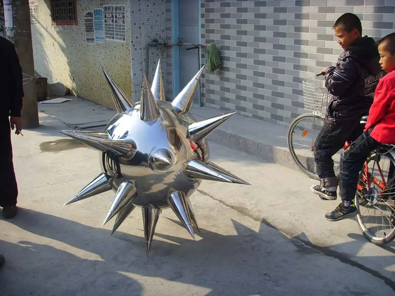 Stainless Steel Sphere Sculpture