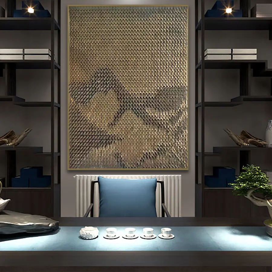 Metal wall art