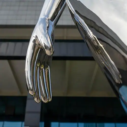 Custom stainless steel sculptures