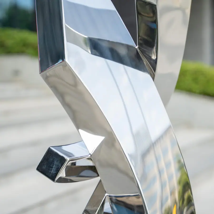 Stainless Steel Abstract Sculpture
