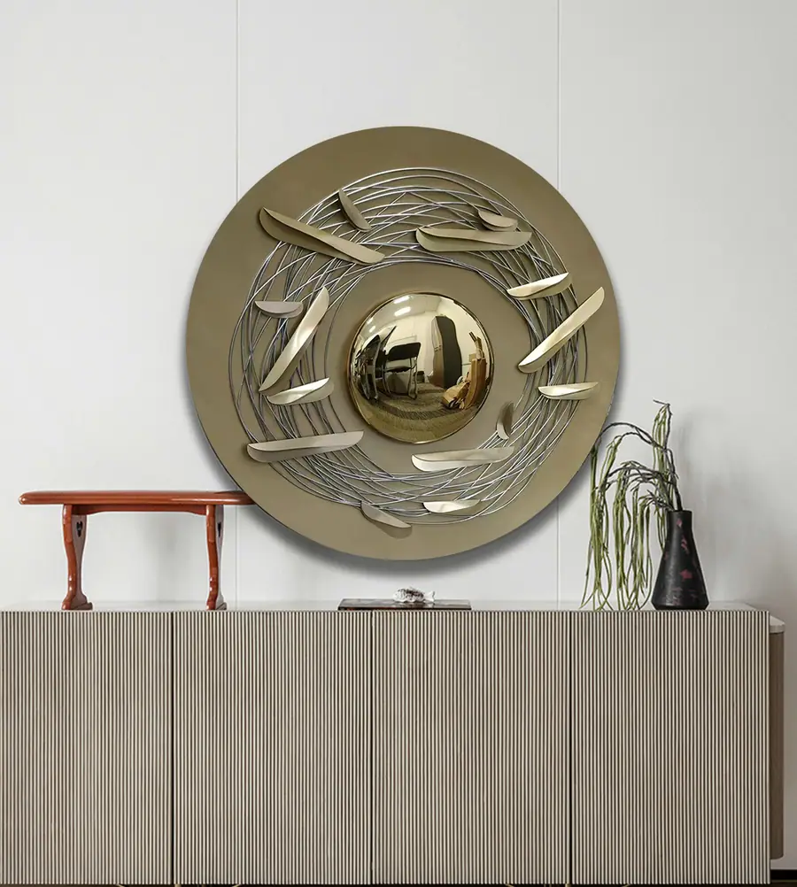 Metal wall art