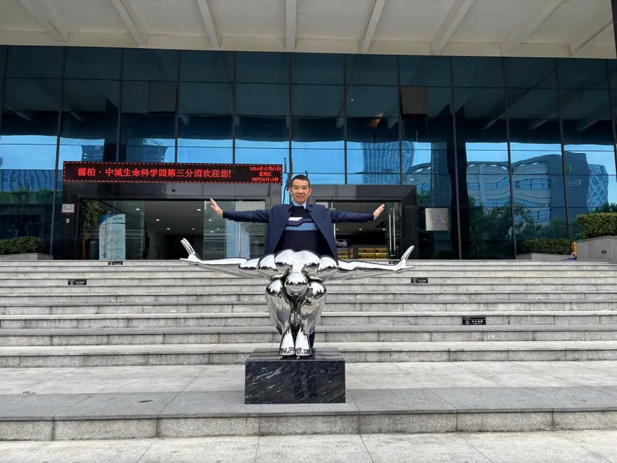 Stainless Steel Man Sculpture