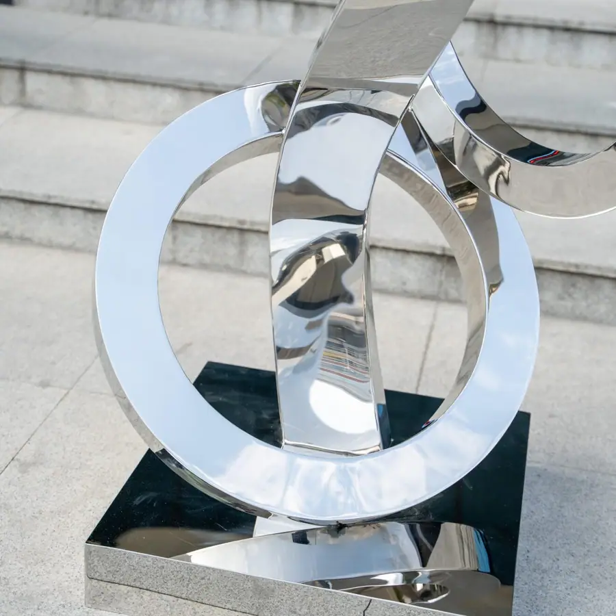 Stainless Steel Abstract Sculpture