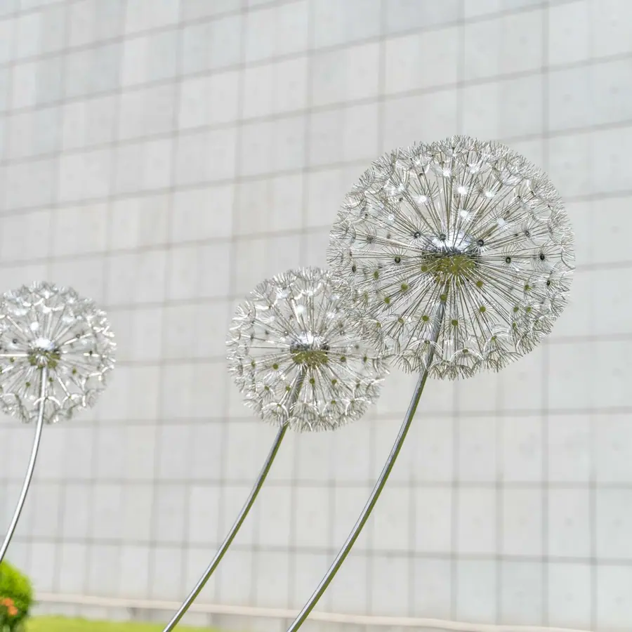 Dandelion Sculpture