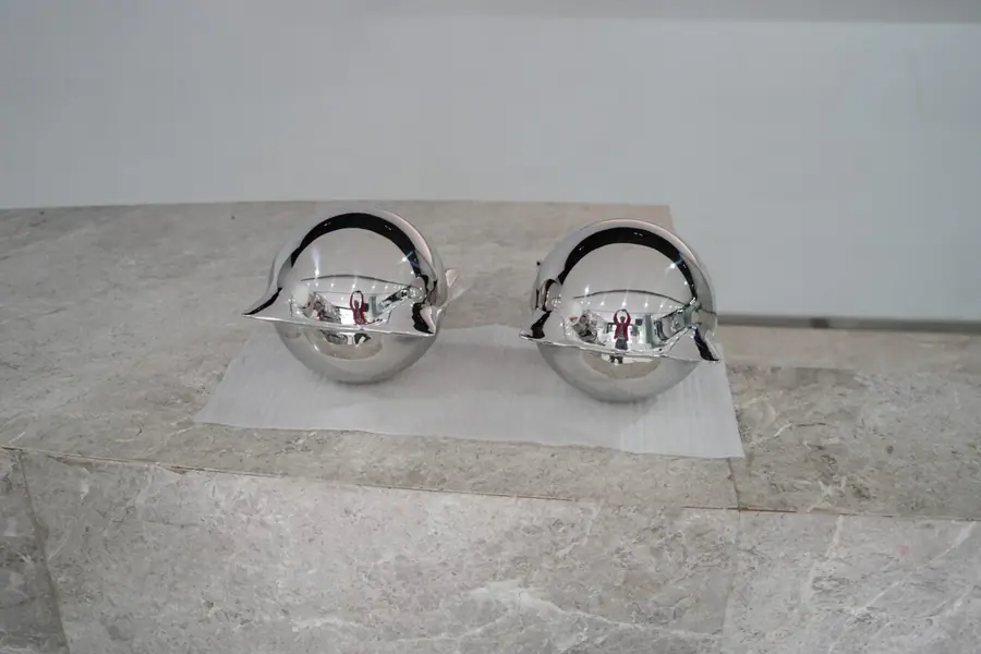 stainless steel sphere artworks