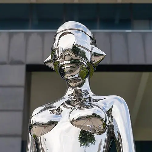 Stainless steel public sculpture. Create exquisite stainless steel to suit your unique taste. High-end customization, quality and service coexist.