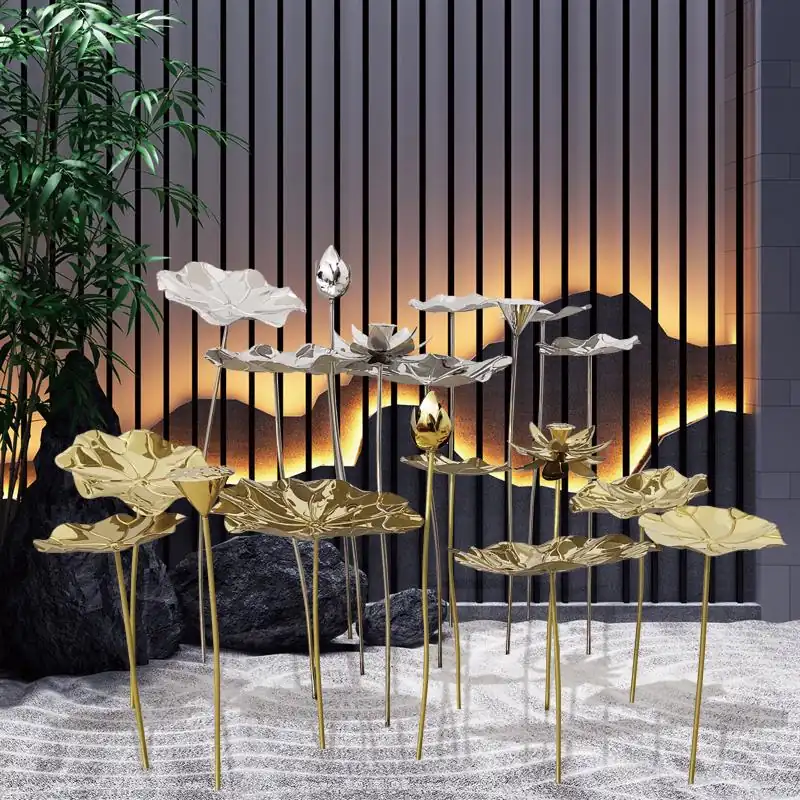 Lotus Sculpture