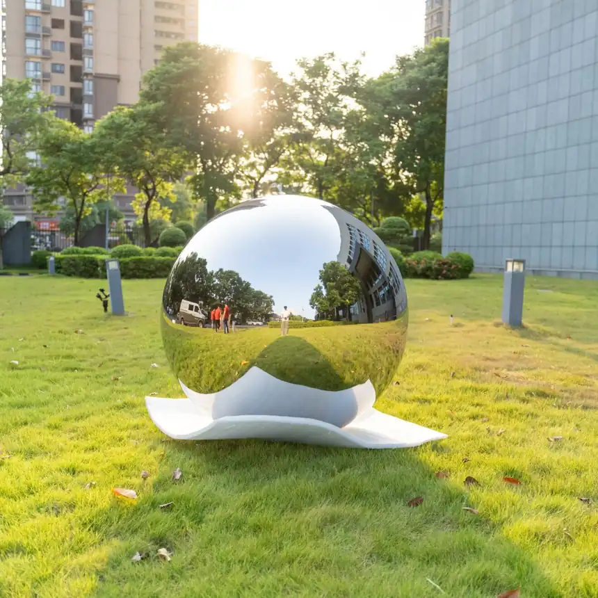 High-Quality Stainless Steel Ball Sculpture