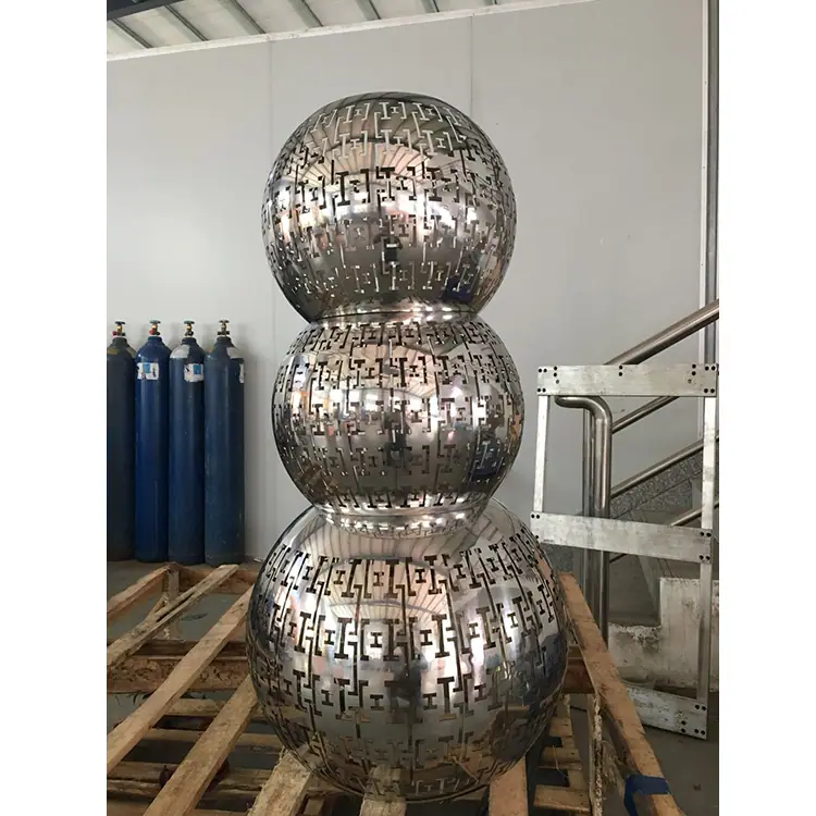 Skeleton Sphere Sculpture