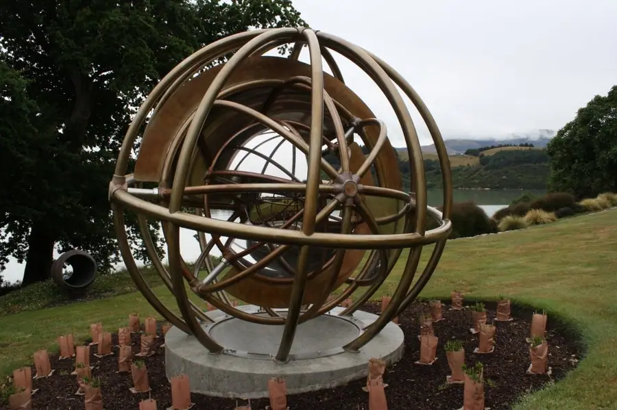 Stainless Steel Sphere Sculpture