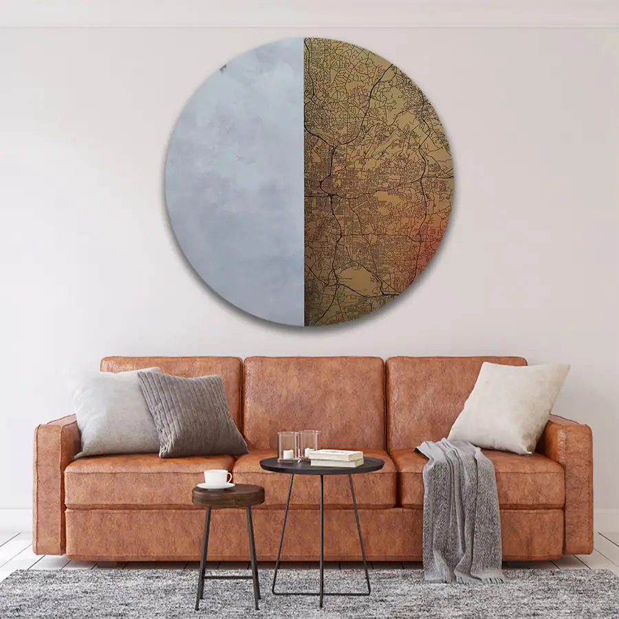 Metal wall art