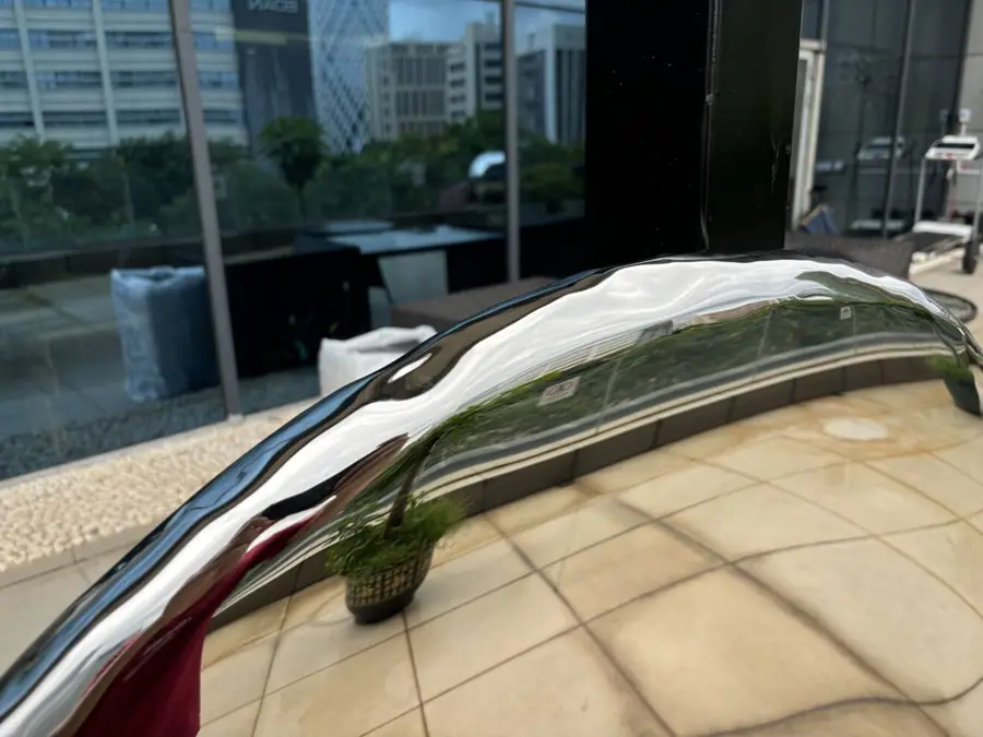 Mirrored Sculptural Artwork