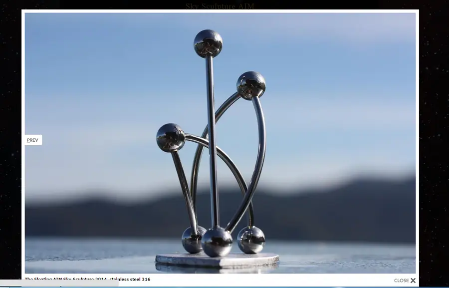 Stainless Steel Sphere Combo Sculpture