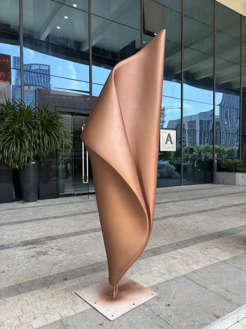 Sailboat sculpture