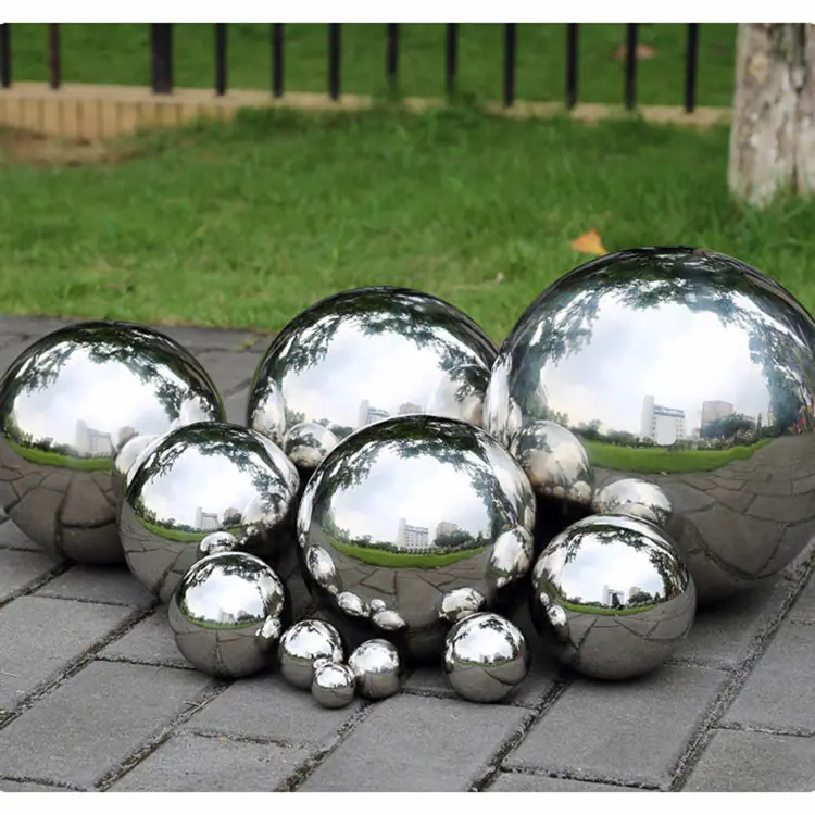 The latest technological applications in the field of stainless steel sphere sculptures