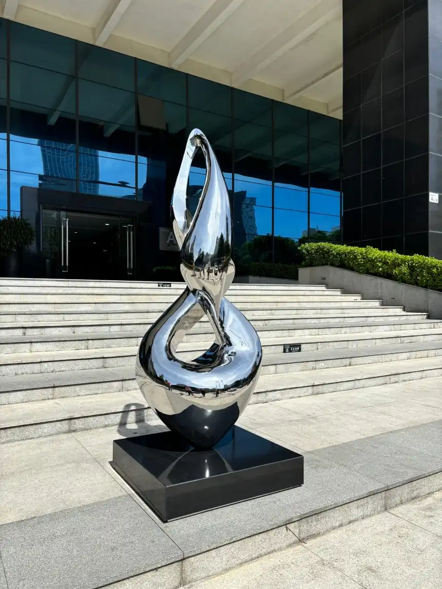 304 Stainless Steel Abstract Ornament