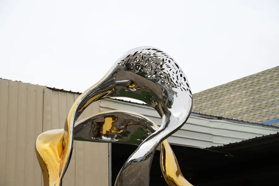 Stainless Steel Abstract Sculpture