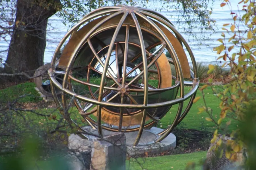 Stainless Steel Sphere Sculpture