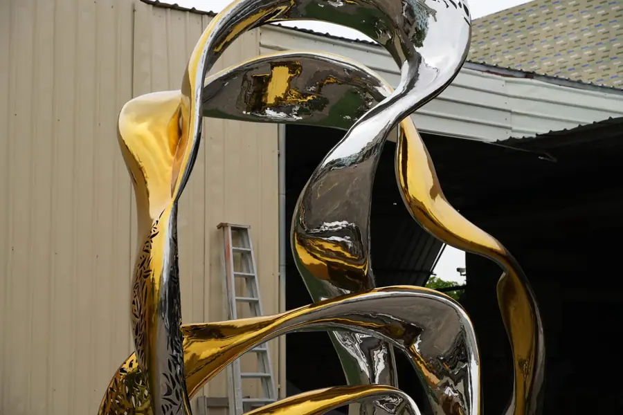 Stainless Steel Abstract Sculpture