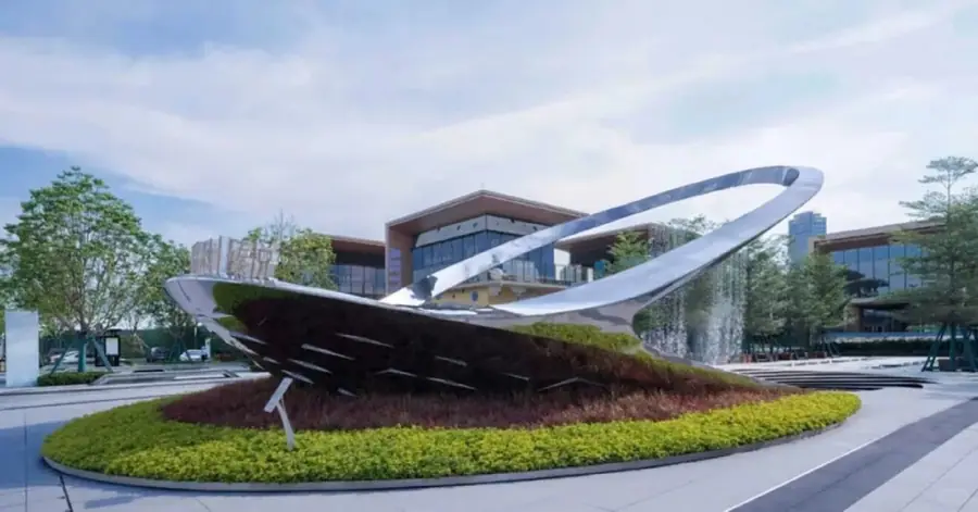 Stainless Steel Landscape Sculpture