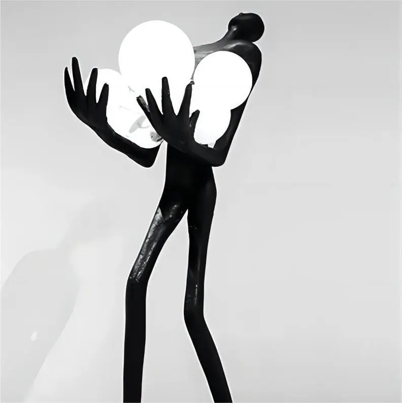 Stainless steel interior art sculpture