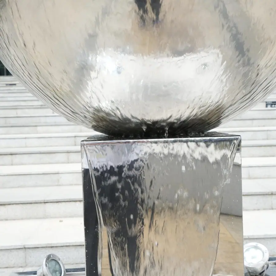 Stainless Steel Water Globe Fountain