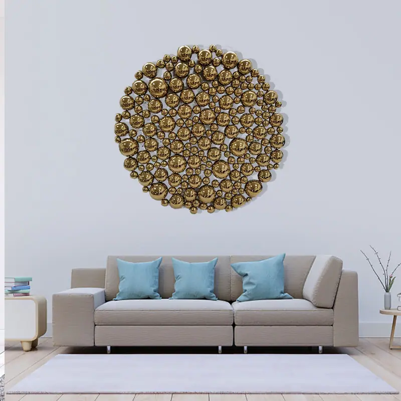 Metal wall art