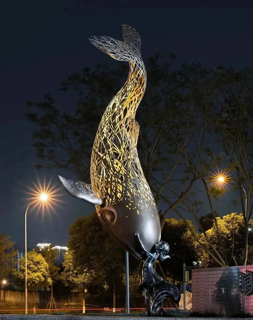 Stainless steel sculpture: a new trend in home decoration