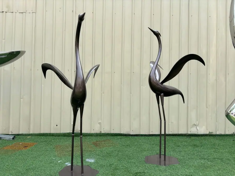 Crane Sculpture