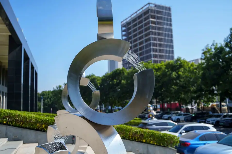 C Letter Sculpture