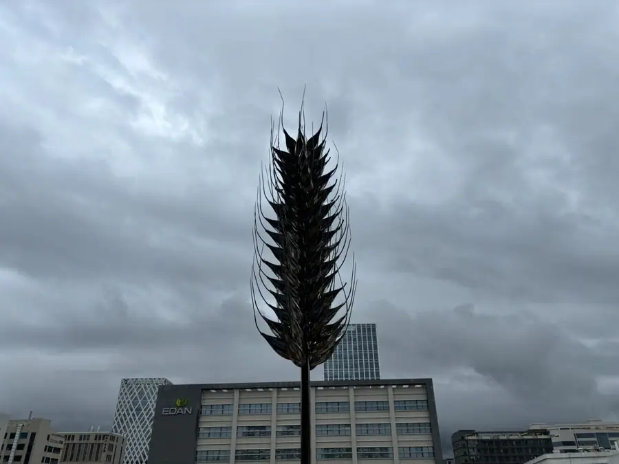 Wheat Sculpture