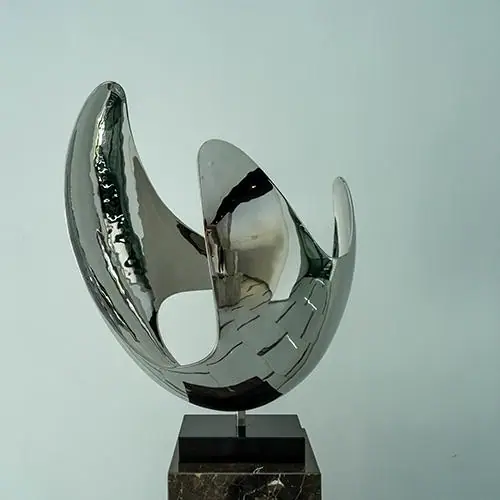 Broken Eggshell Abstract Sculpture