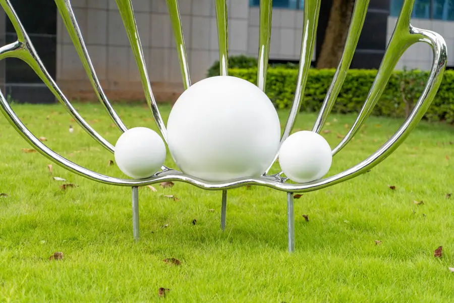 Stainless Steel Abstract Sculpture