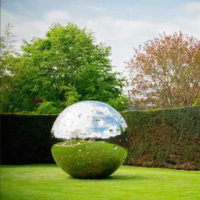 Stainless Steel Spherical Sculpture
