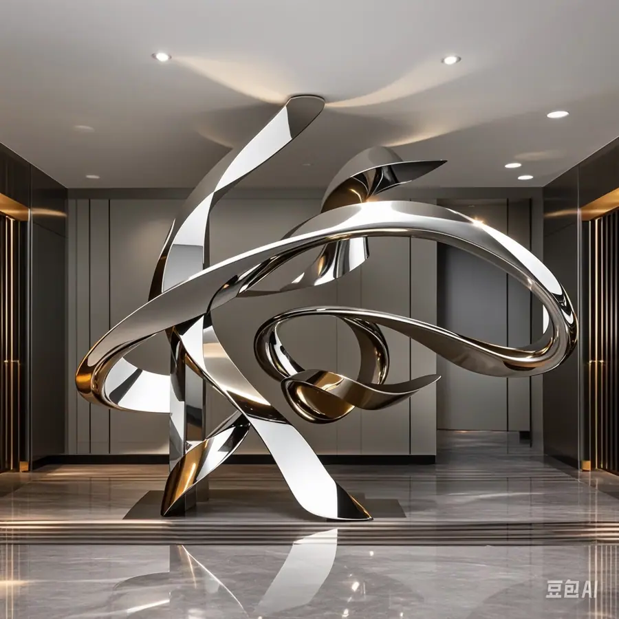 Stainless Steel Outdoor Sculptures: The Integration of Modern Art and Nature