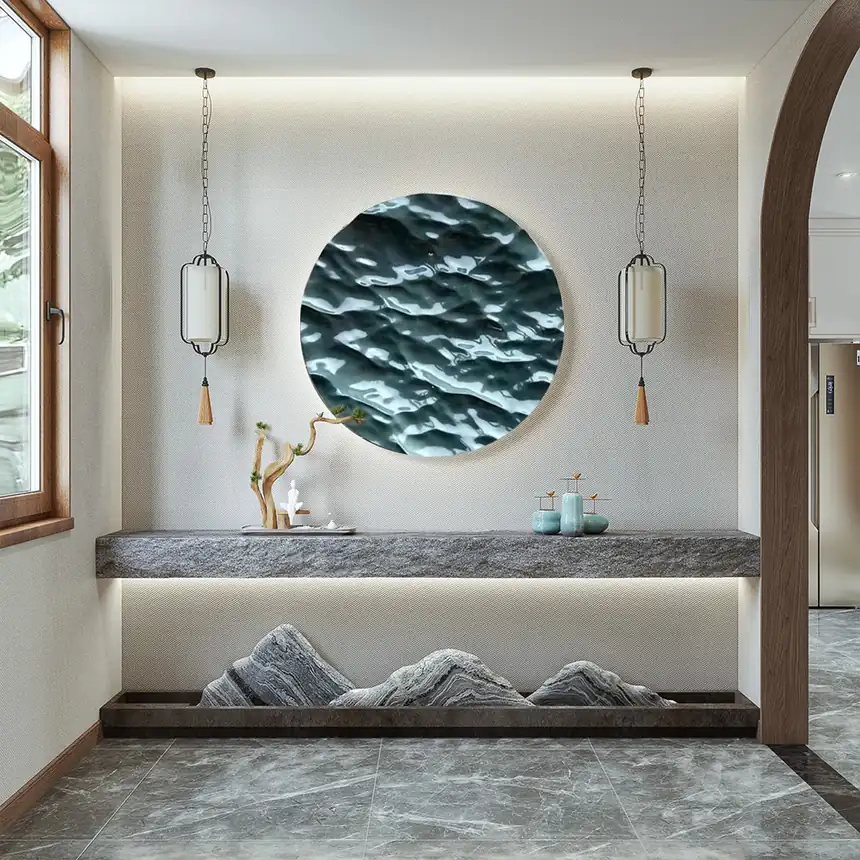Metal wall art