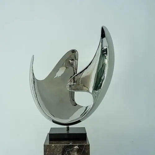 Broken Eggshell Abstract Sculpture