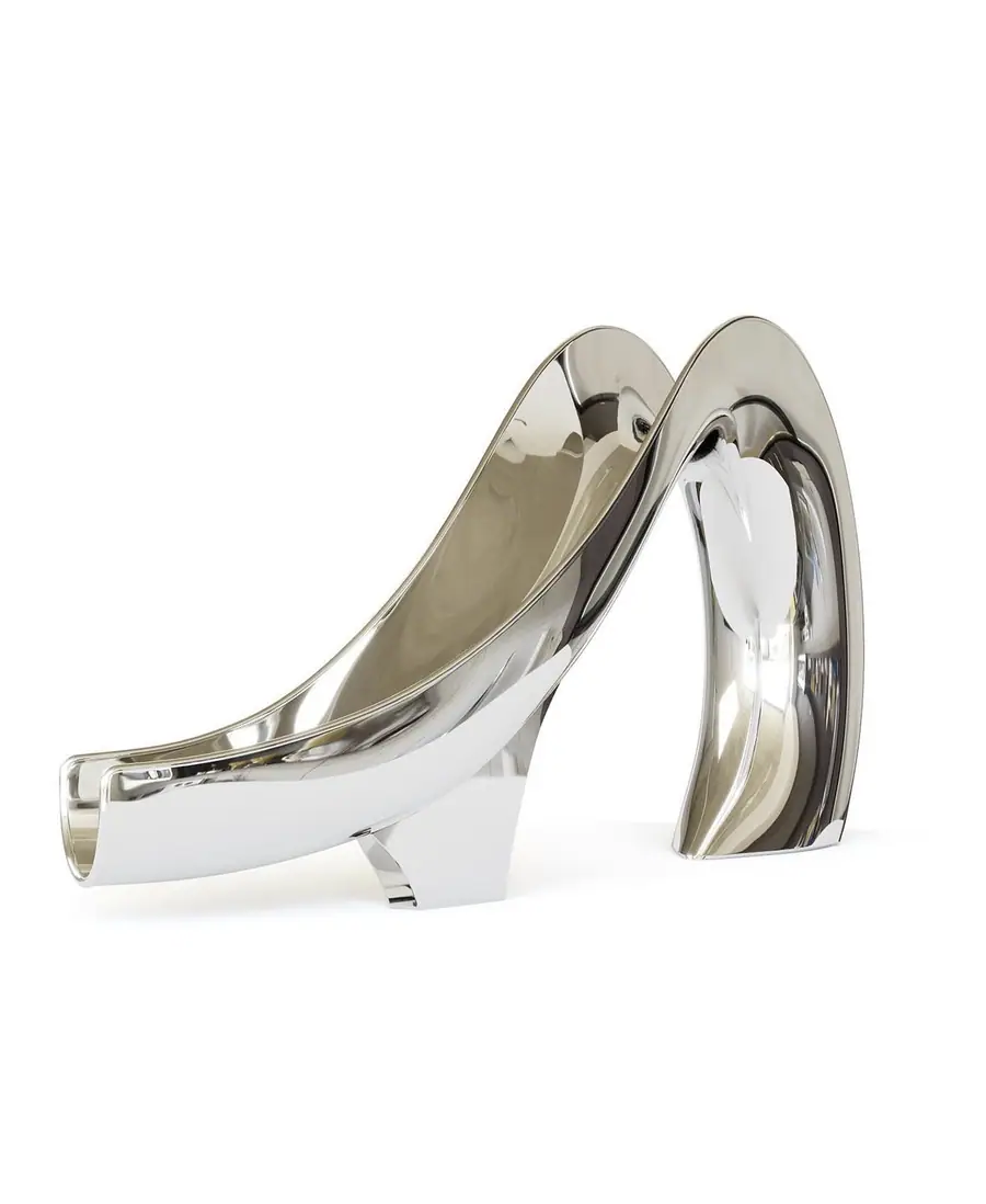 Luxury Stainless Steel Pool Slide