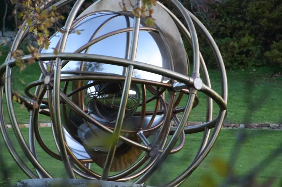 Stainless Steel Sphere Sculpture