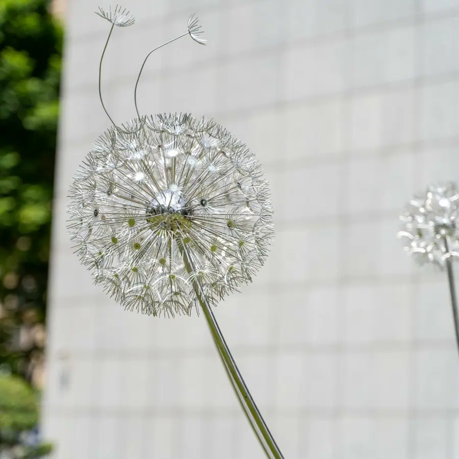 Dandelion Sculpture