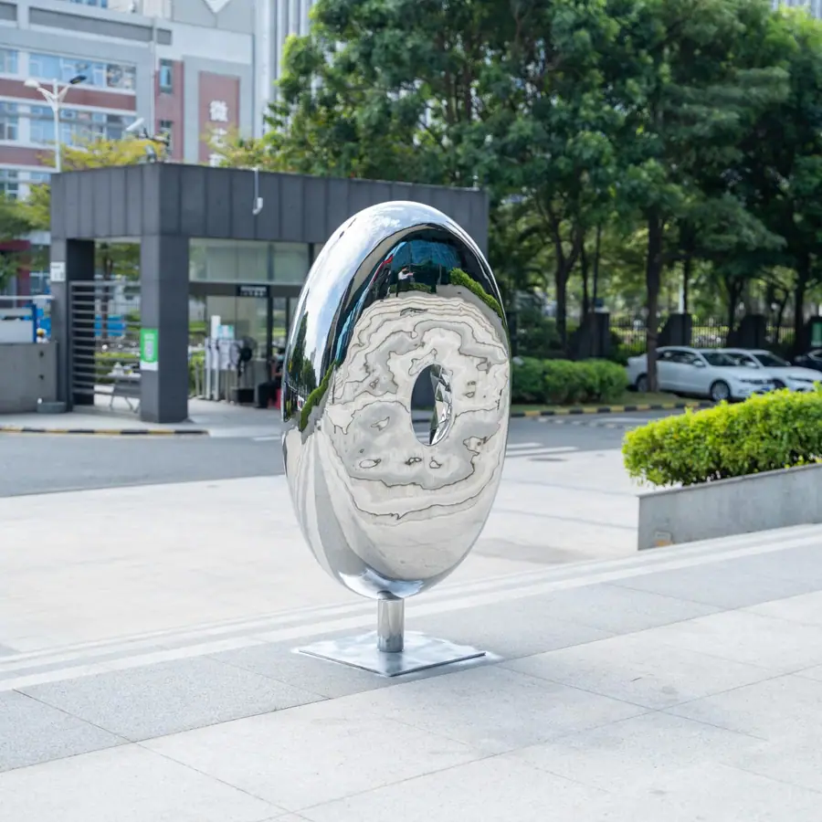 Stainless Steel Abstract Sculpture